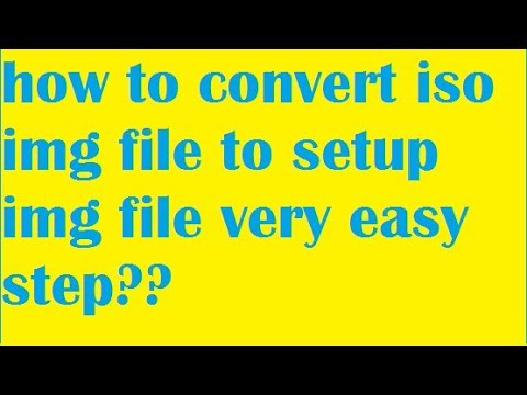 convert exe to iso